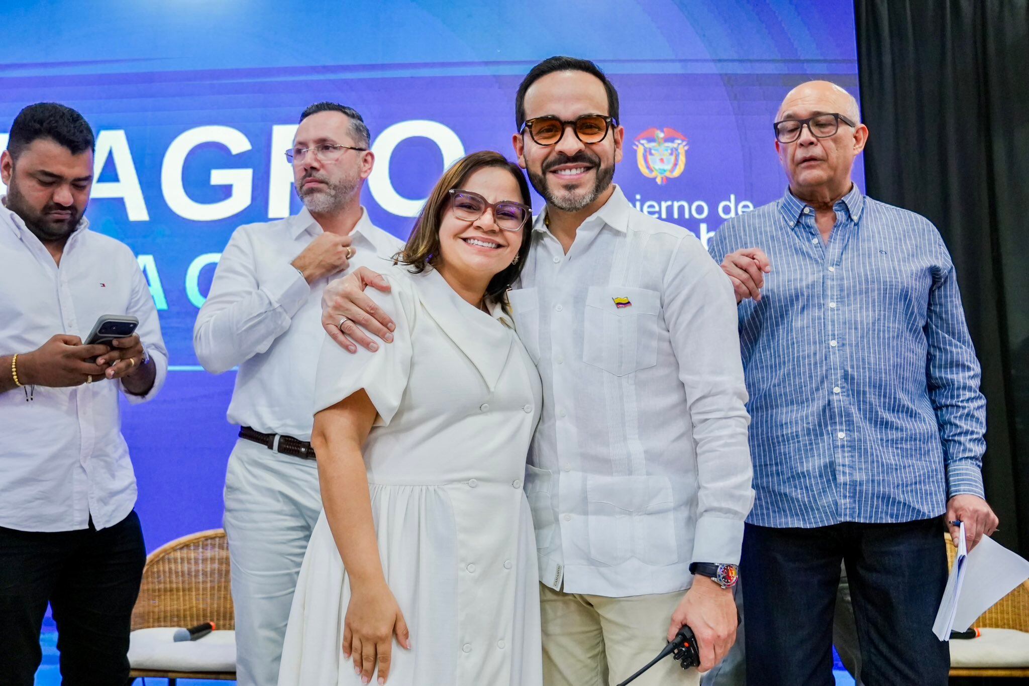 Gobernadora del Magdalena respalda proyecto de agua para Santa Marta/ Gobernación del Magdalena.
