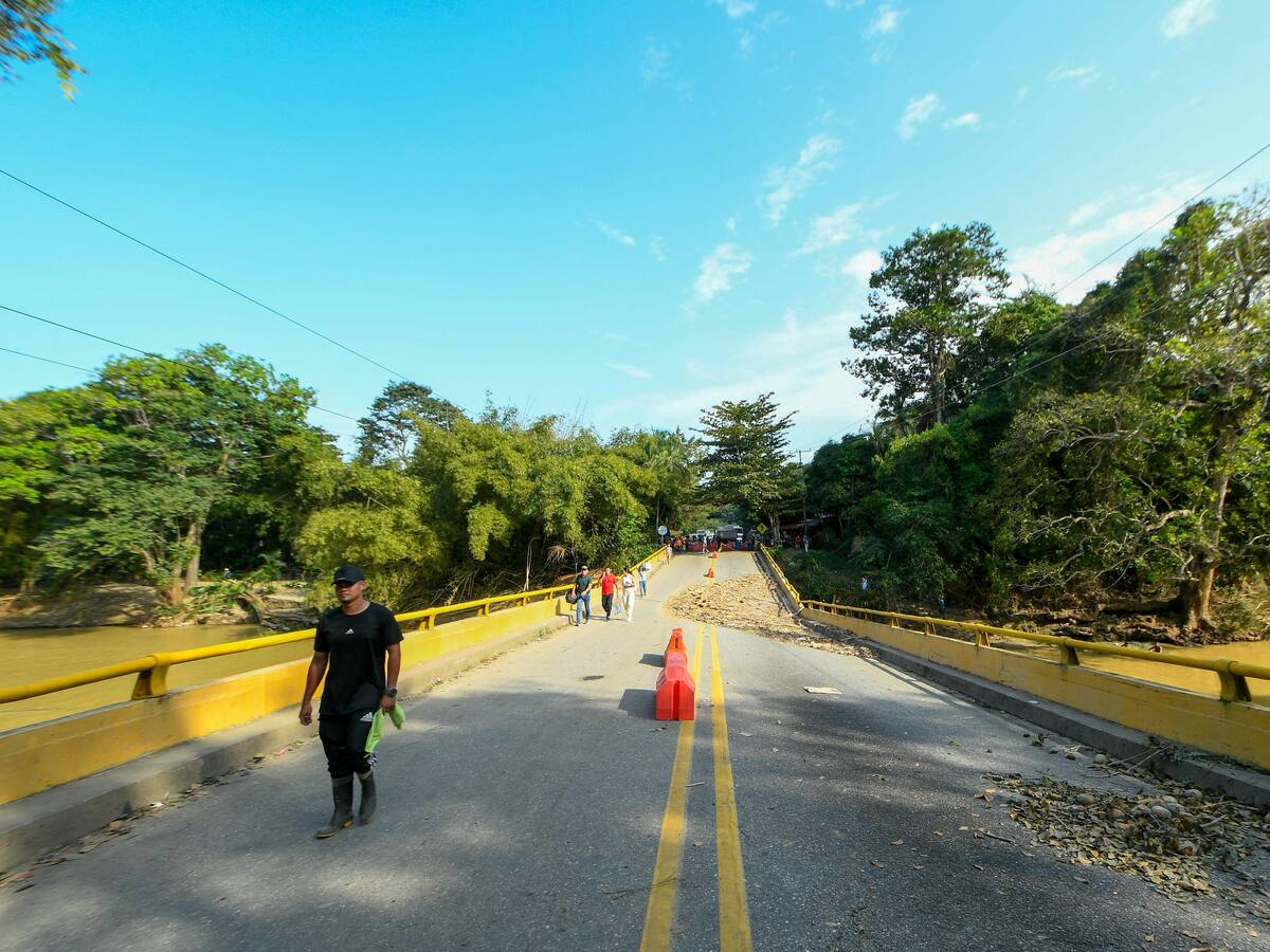 Daños en puente Mendihuaca ha generado pérdidas millonarias para el sector productivo en Magdalena