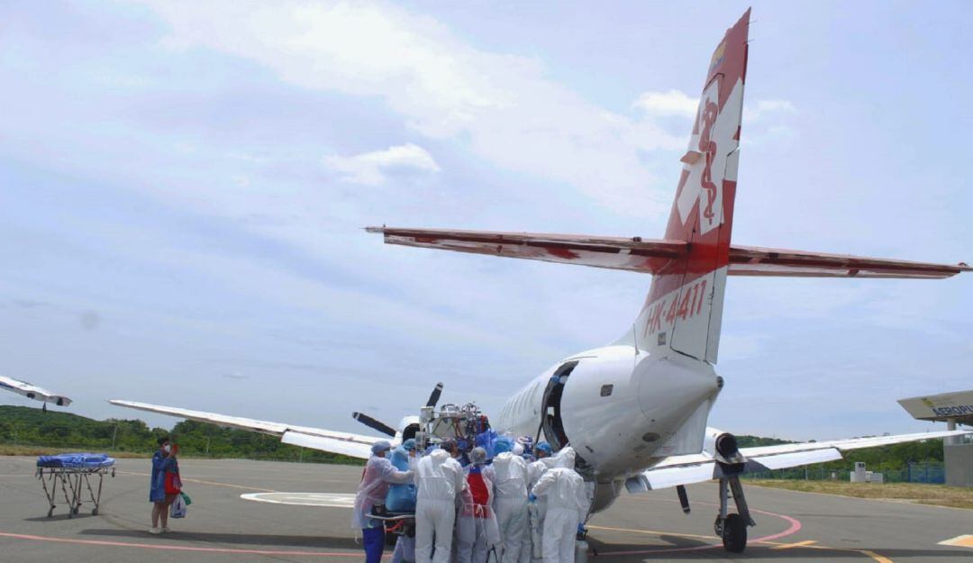 Se trata de una mujer de 38 años de la vereda Santa Lucía quien llegó con diagnóstico positivo de COVID-19