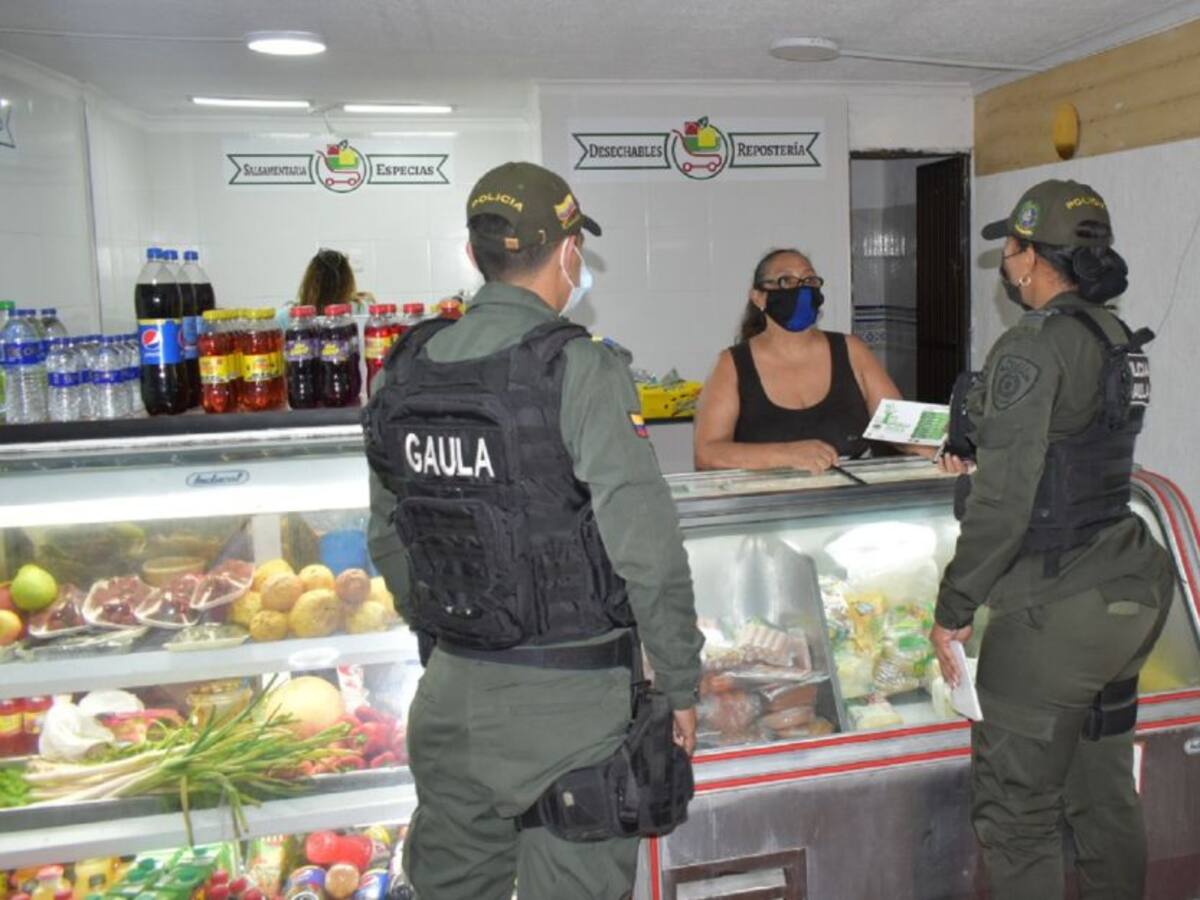 En Cartagena 120 uniformados de la Policía realizan operativos