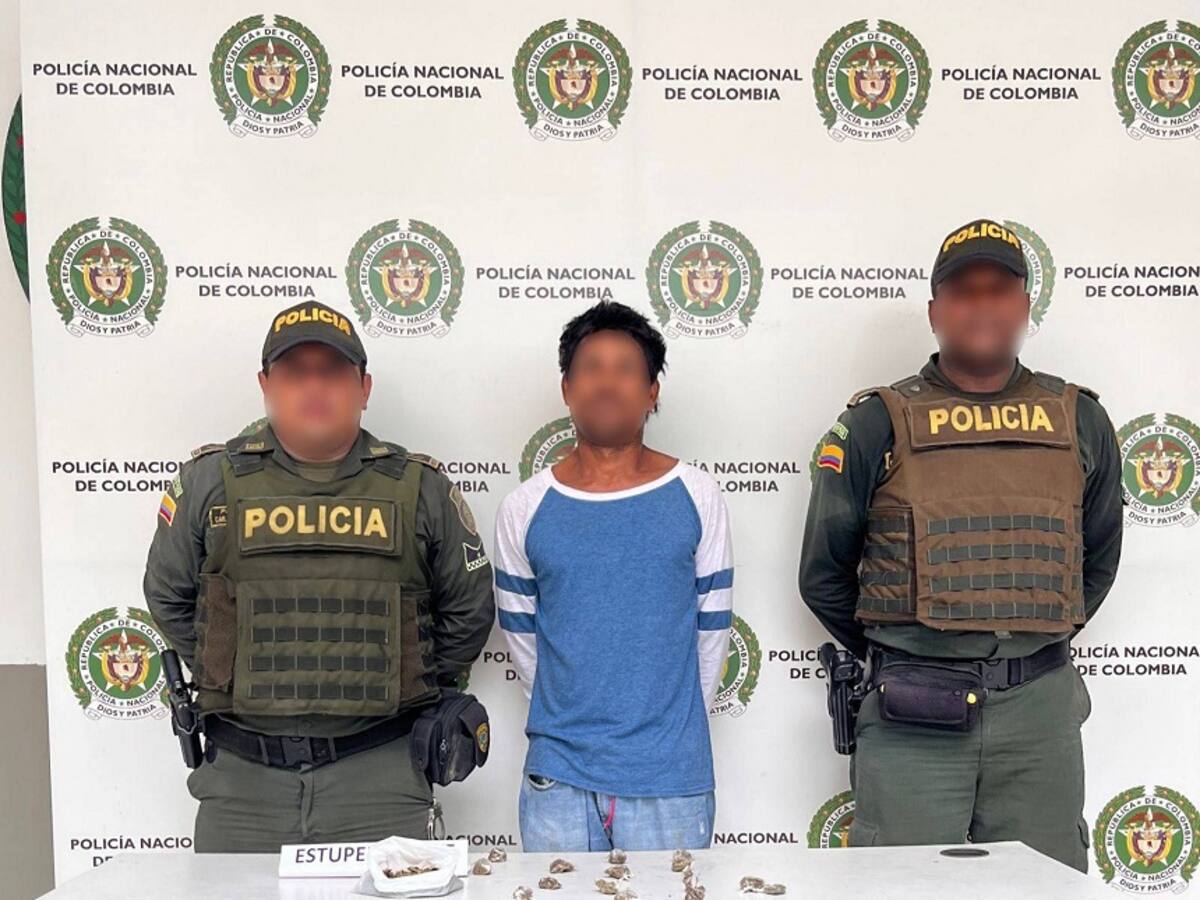 Policía Metropolitana capturó ocho expendedores de drogas en Cartagena