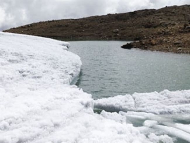 Descubren laguna que provocó el cambio climático en Parque de los Nevados