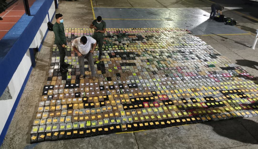 1.539 kilos de cocaína incautados