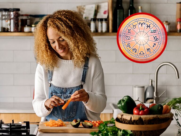 Persona Cocinando // signos zodiacales // Getty Images