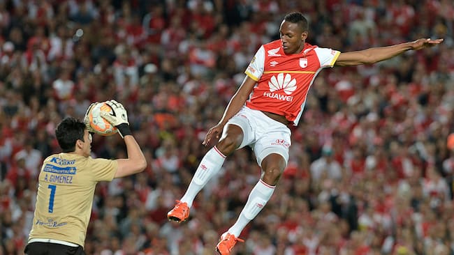 Yerri Mina, exjugador de Independiente Santa Fe / Getty Images