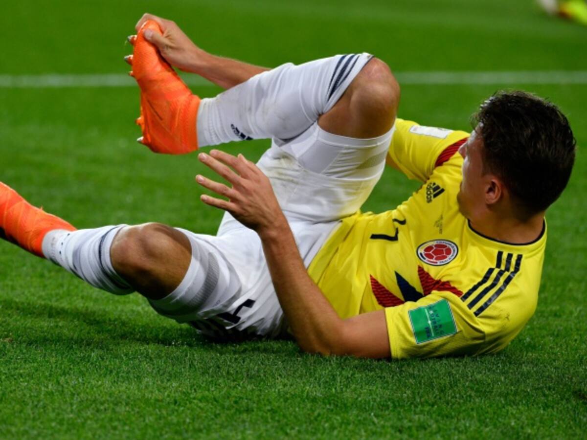 El Atlético de Madrid confirmó lesión de Santiago Arias