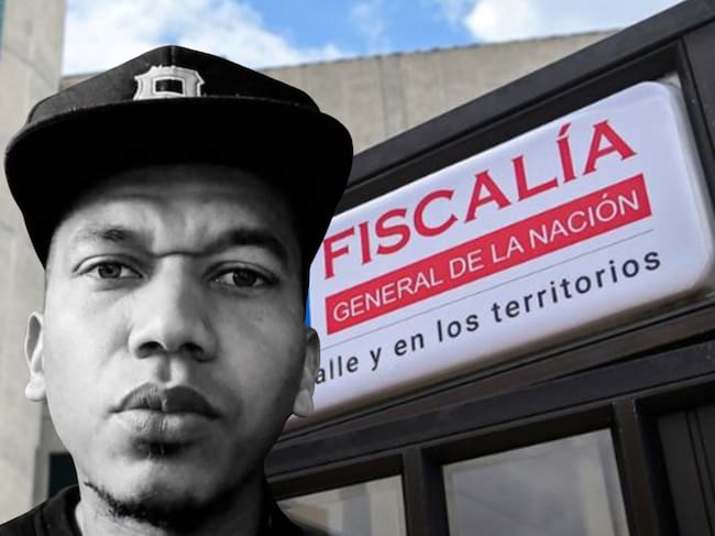Donovan Balanta y Fiscalía. Fotos: Redes sociales y Colprensa