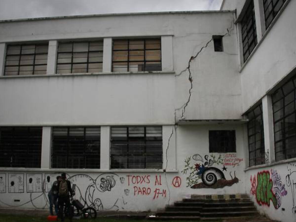 Sigue la crisis de infraestructura de la Universidad Nacional, sede Bogotá