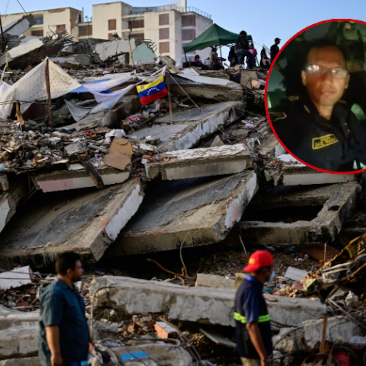 “Por más que quisiera no pude encontrar a mi mamá”: subcomandante de bomberos tras terremoto