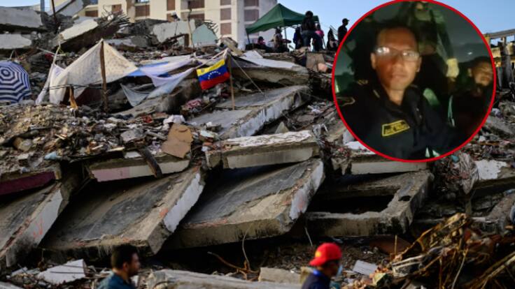 “Por más que quisiera no pude encontrar a mi mamá”: subcomandante de bomberos tras terremoto