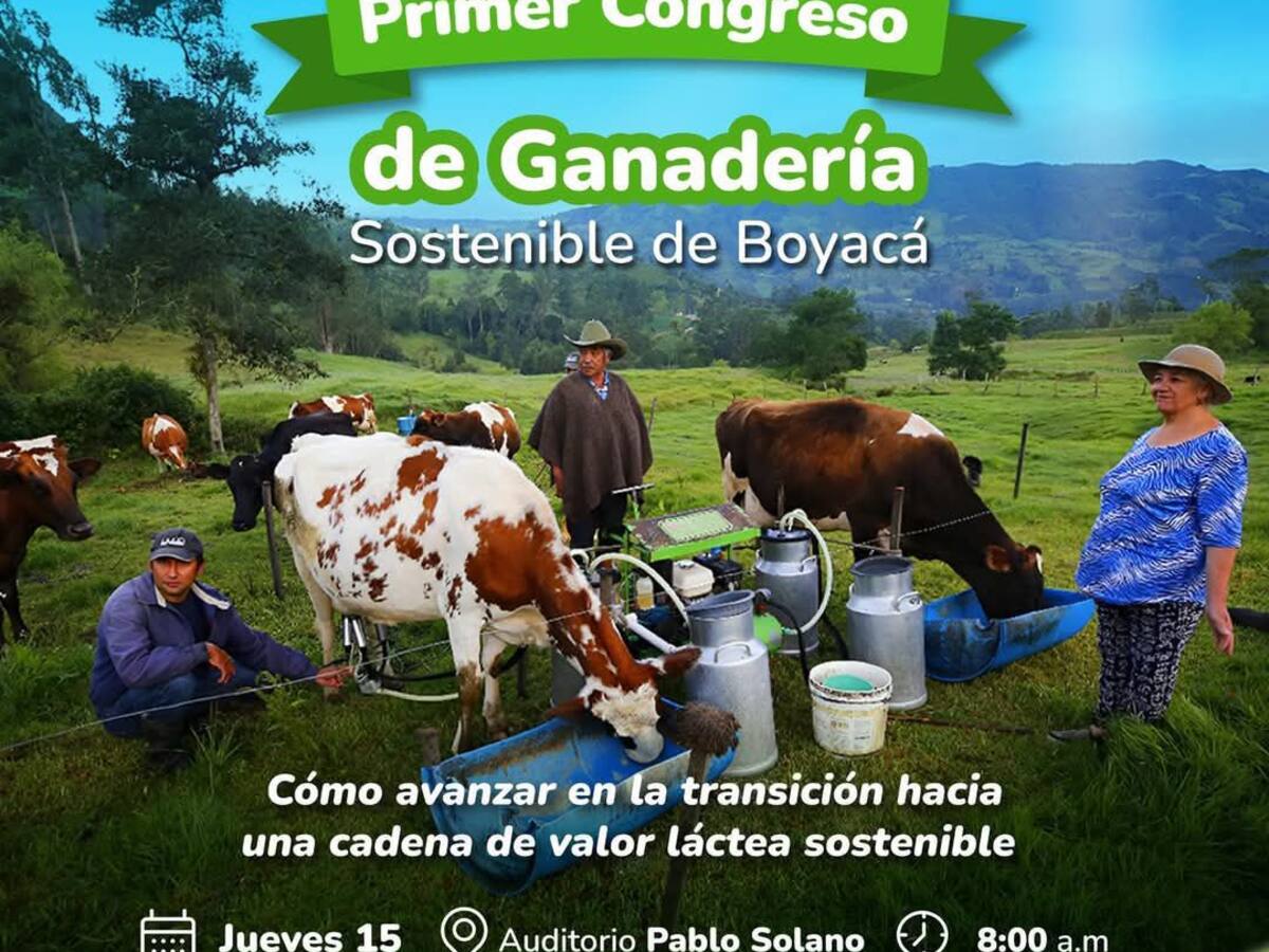 Boyacá impulsa una ganadería sostenible con congreso regional que reúne expertos y productores