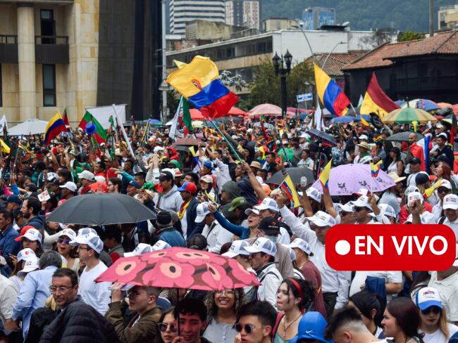 Marchas de Fecode. Imagen de referencia vía Getty Images