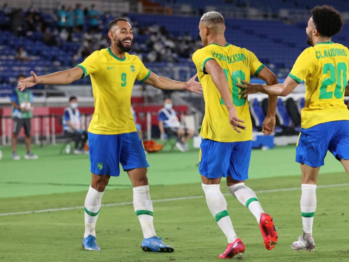 Fútbol en Tokio: México y Brasil golean, España empata y Argentina perdió