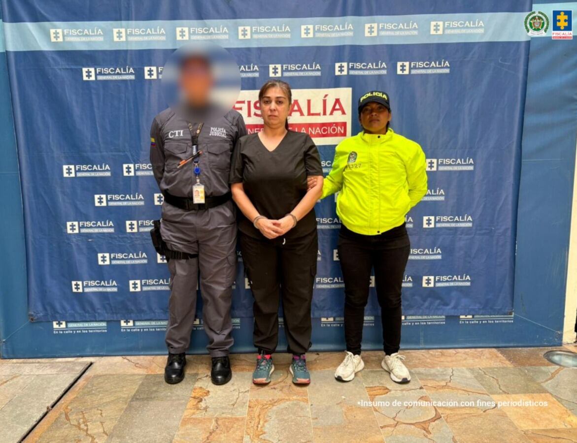 Fisioterapeuta enviada a la cárcel por procedimientos estéticos en Medellín. Foto: Cortesía Fiscalía