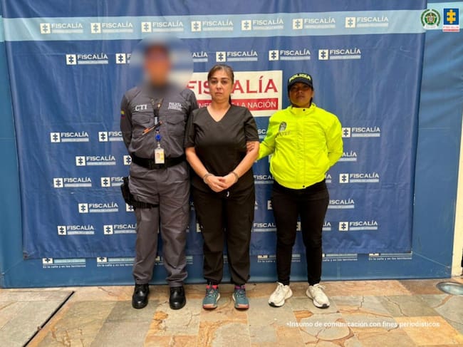 Fisioterapeuta enviada a la cárcel por procedimientos estéticos en Medellín. Foto: Cortesía Fiscalía