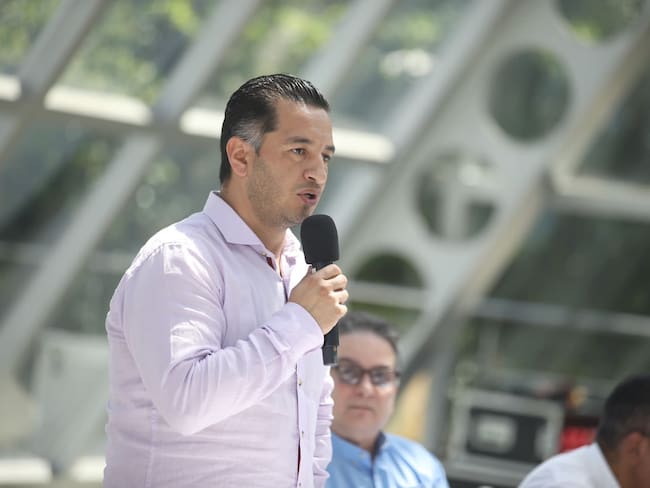 Secretario de Transparencia, Andrés Idárraga (Foto: Presidencia)
