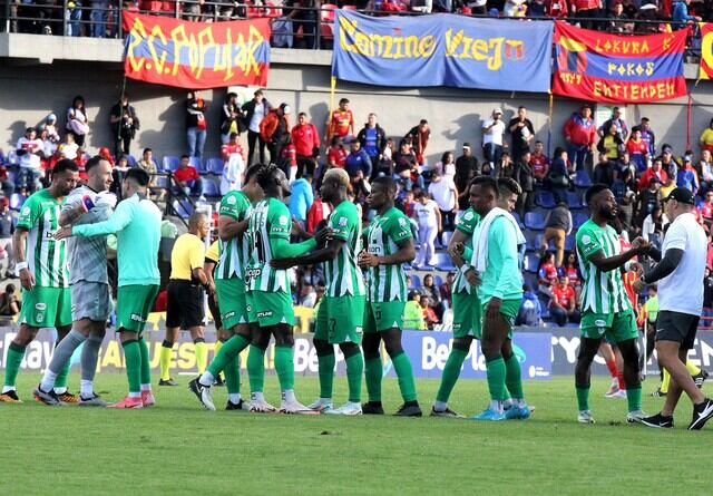 Atlético Nacional en la liga colombiana / Colprensa