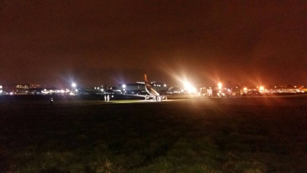 El ministro Cristo y los demás ocupantes salieron ilesos del hecho.