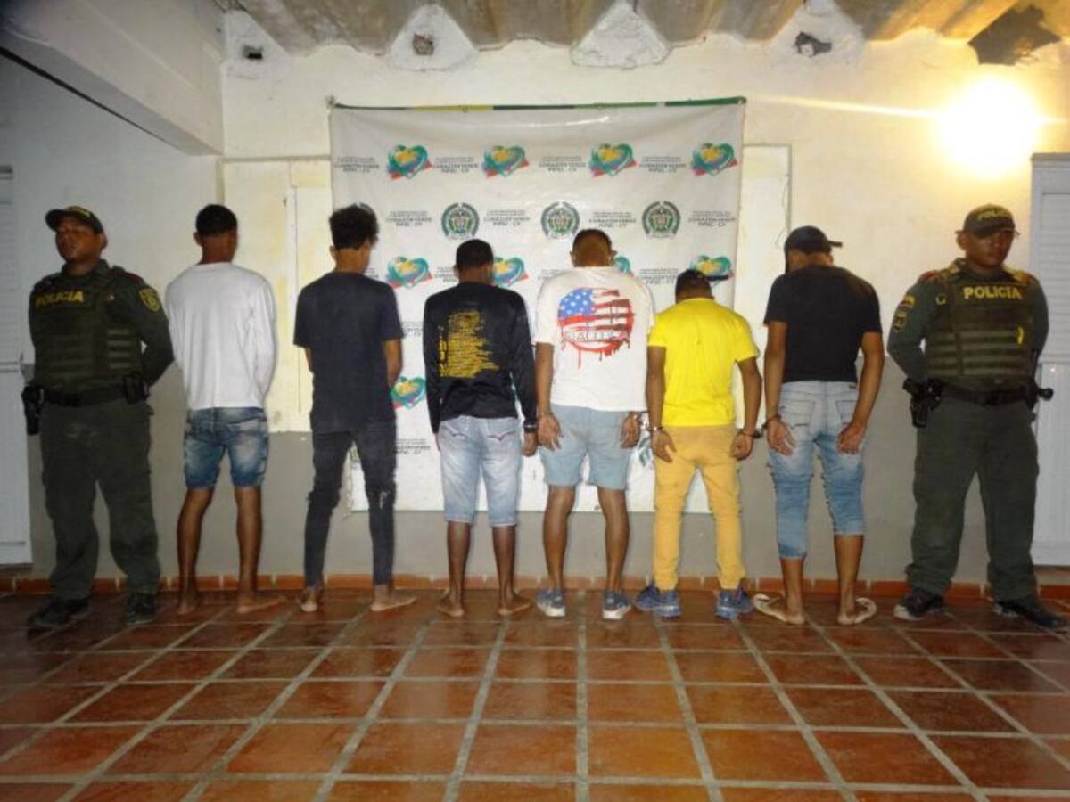 Policía adelantó gran operativo contra delincuencia en Villanueva Bolívar