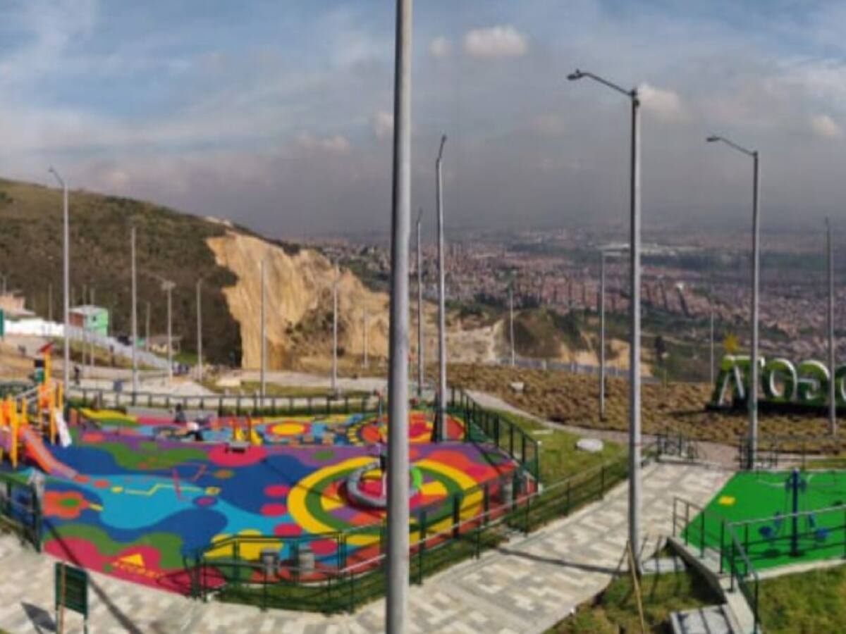 Quedaron listas varias obras del Mirador Illimaní, en Ciudad Bolívar