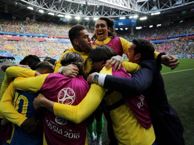 Las mejores imágenes de la victoria agónica de Brasil ante Costa Rica