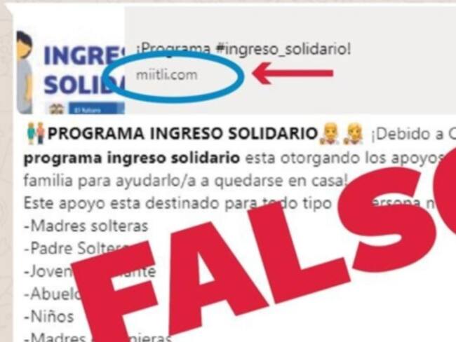 En La Dorada piden no creer mensajes falsos sobre Ingreso Solidario