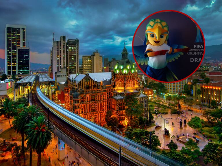 Medellín, sede de la Copa Mundial Femenina de Fútbol Sub-20 Colombia 2024 de la FIFA. (Vía Getty Images).