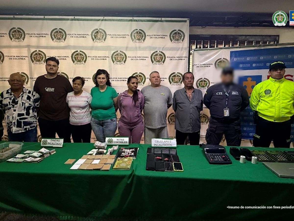 150 millones de pesos al mes generaba presunta red delictiva dedicada al chance ilegal en Itagüí