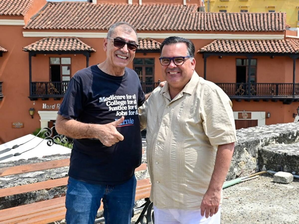 Alcalde de Cartagena se reunió con embajador de Estados Unidos en Colombia