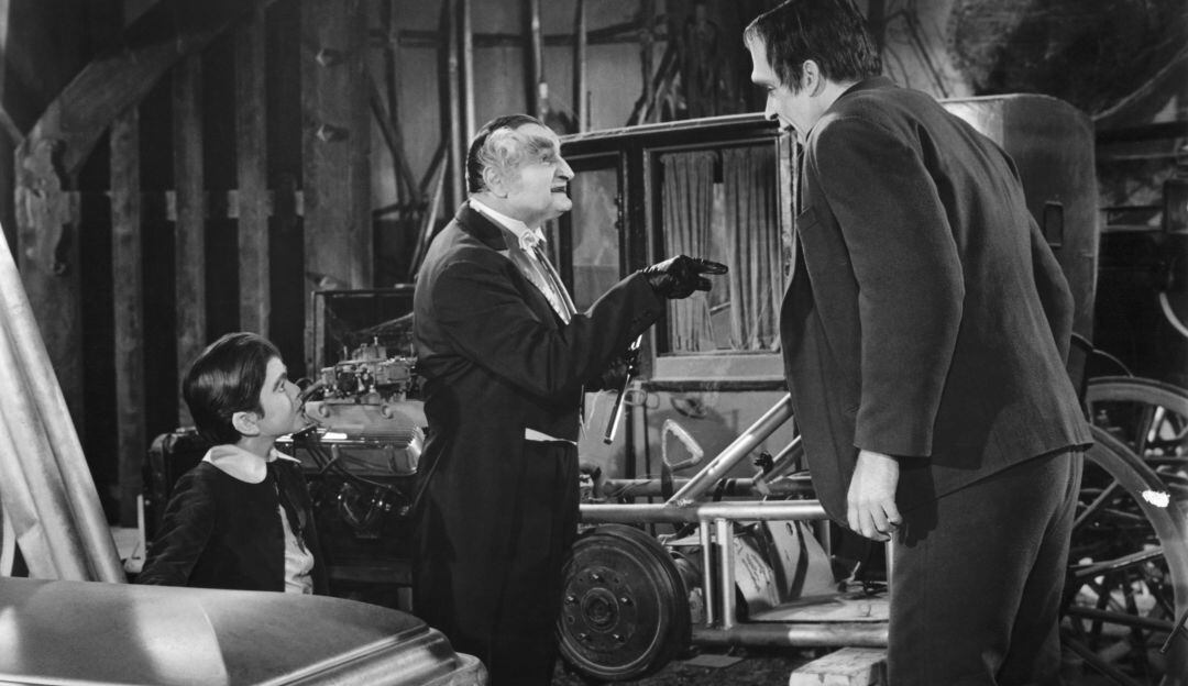 Butch Patrick y Al Lewis en Los Munsters o La Familia Monster