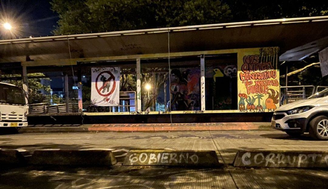 Estación Univalle ubicada en la calle 5