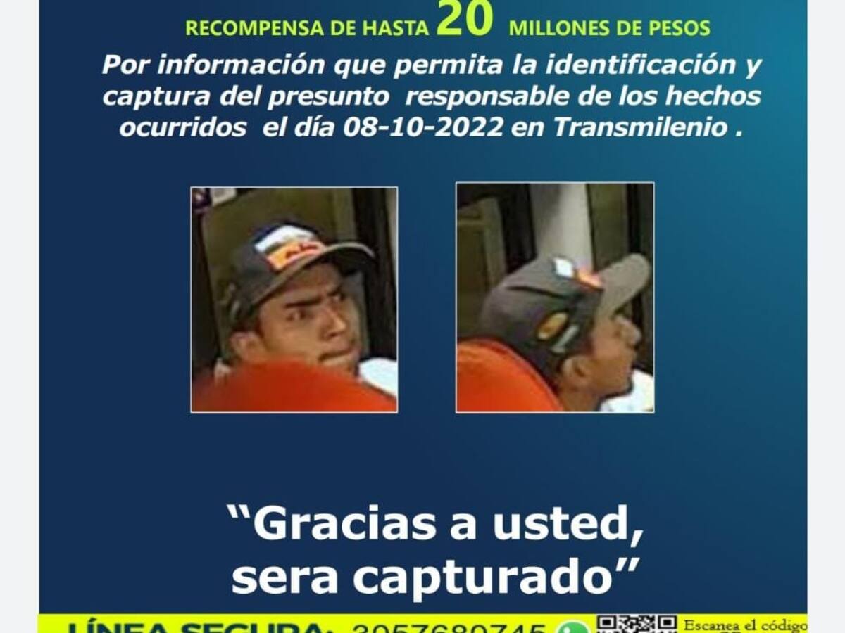 Se conoció el nombre del asesino del joven de 15 años en Transmilenio