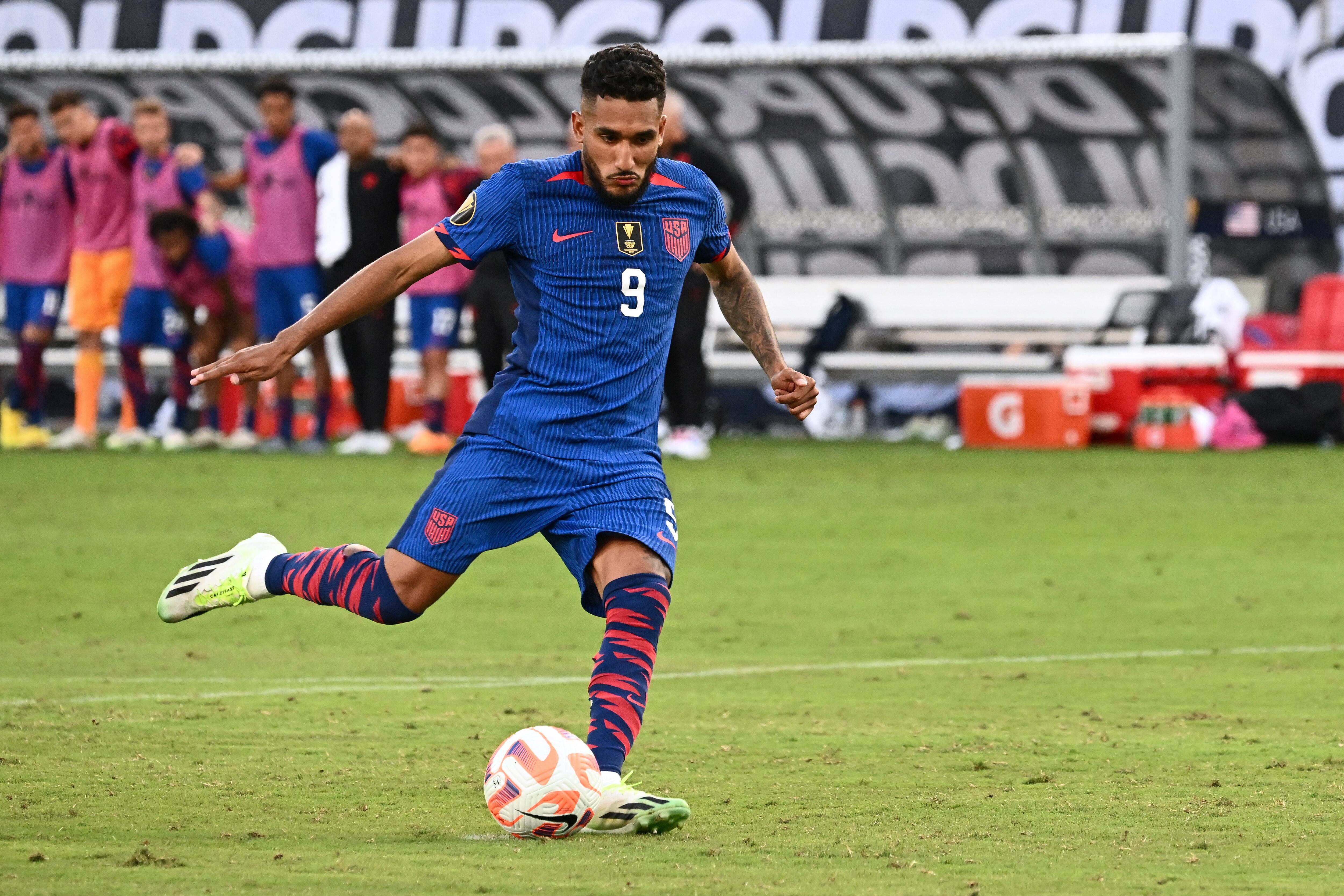 Jesús Ferreira, delantero colombo-estadounidense. (Photo by PATRICK T. FALLON/AFP via Getty Images)