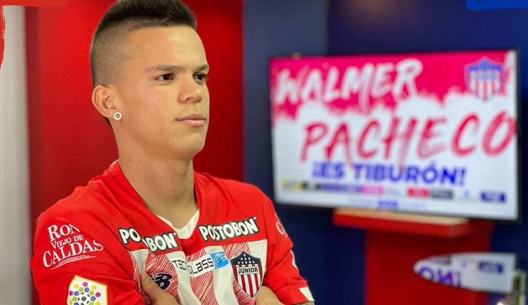 Walmer Pachecho, nuevo jugador del Junior FC