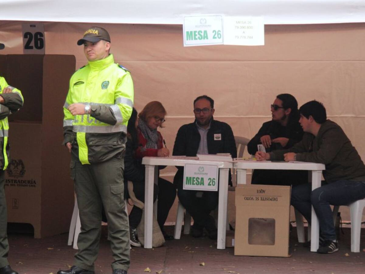 Policías de Nivel Central Bogotá, reforzarán elecciones atípicas en Duitama