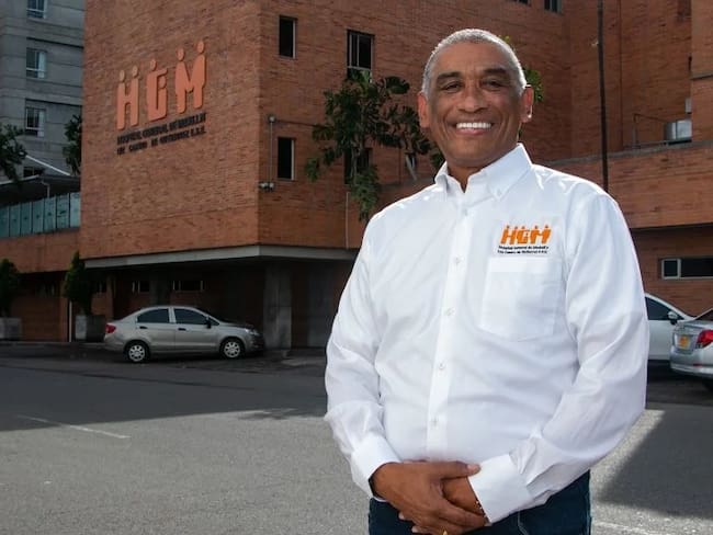Mario Fernando Córdova, exgerente del Hospital General de Medellín.