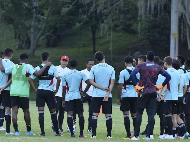 Selección Colombia en entrenamiento / Foto: FCF
