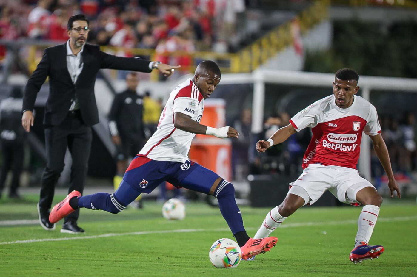 Medellín ganó dos veces en Bogotá durante el presente campeonato. (Colprensa - Cristian Bayona).