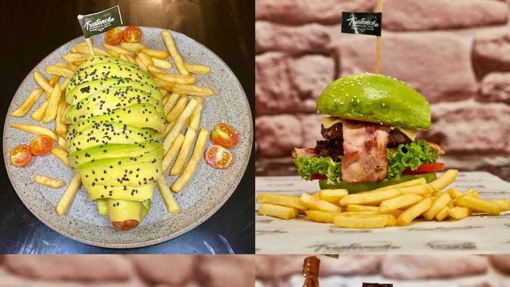 Hamburguesas y perros de cacao y aguacate son la sensación en Santander