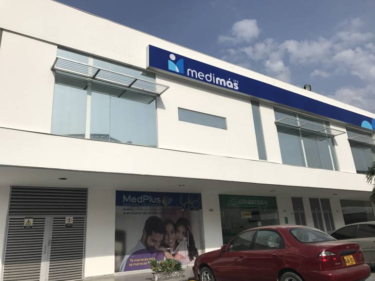 Sede de la EPS Medimás en Santa Marta. /FOTO CARACOL RADIO