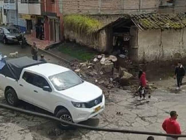 Generó el colapso de parte de una vivienda en el municipio de Túquerres, por fortuna sin que se presenten personas lesionadas ni fallecidas.