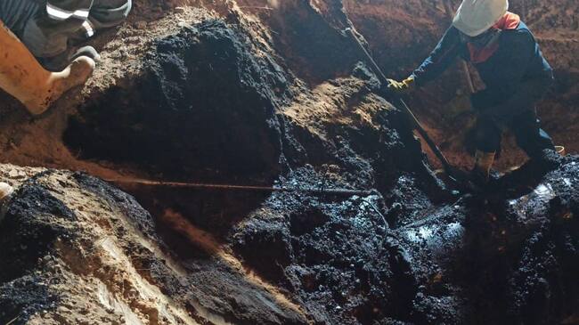 Descubren robo de hidrocarburo en zona rural de Cúcuta.