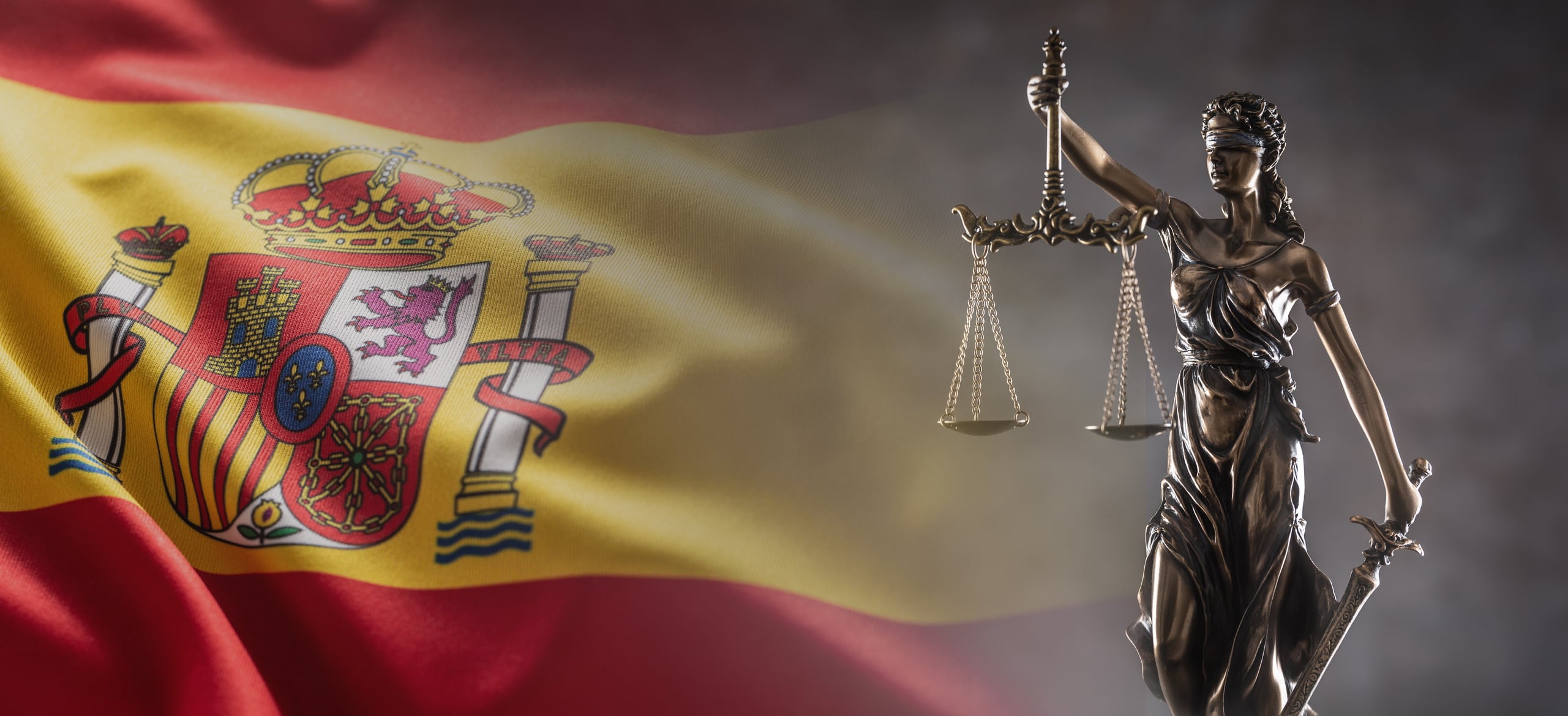 Imagen de referencia de justicia en España. Foto: Getty Images