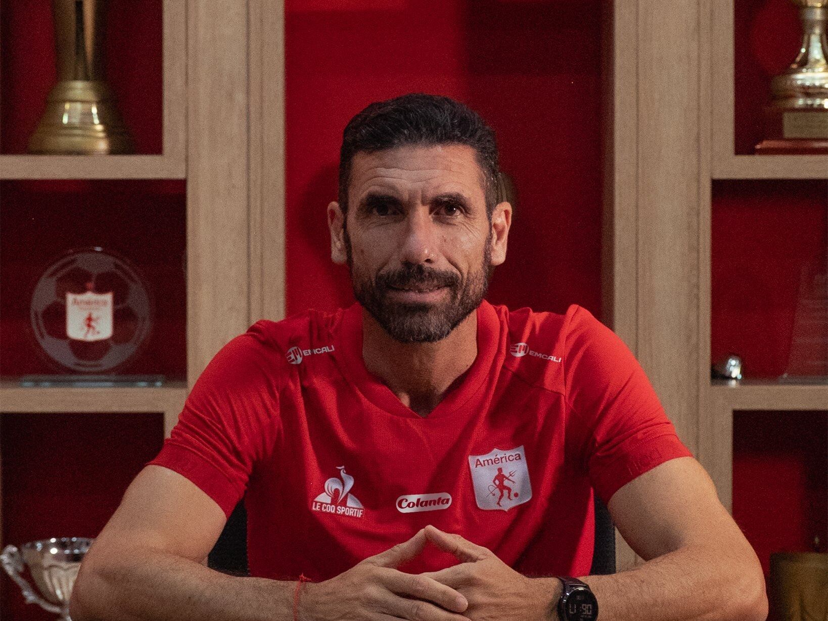 Diego Grabiel Raimondi, nuevo DT del América / Twitter: @AmericaDeCali.