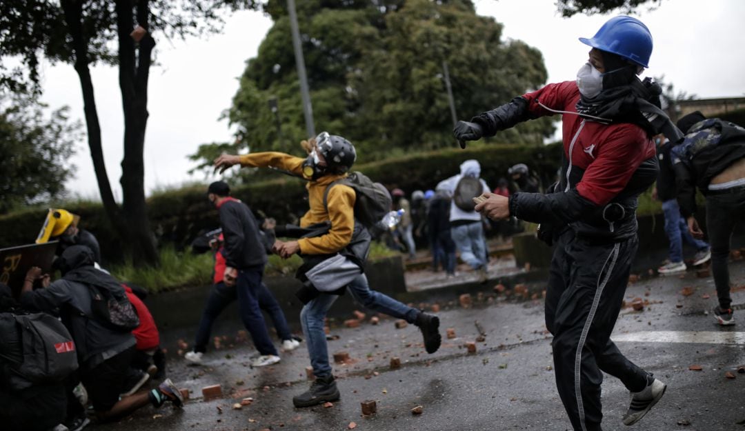Enfrentamientos entre policía y manifestantes