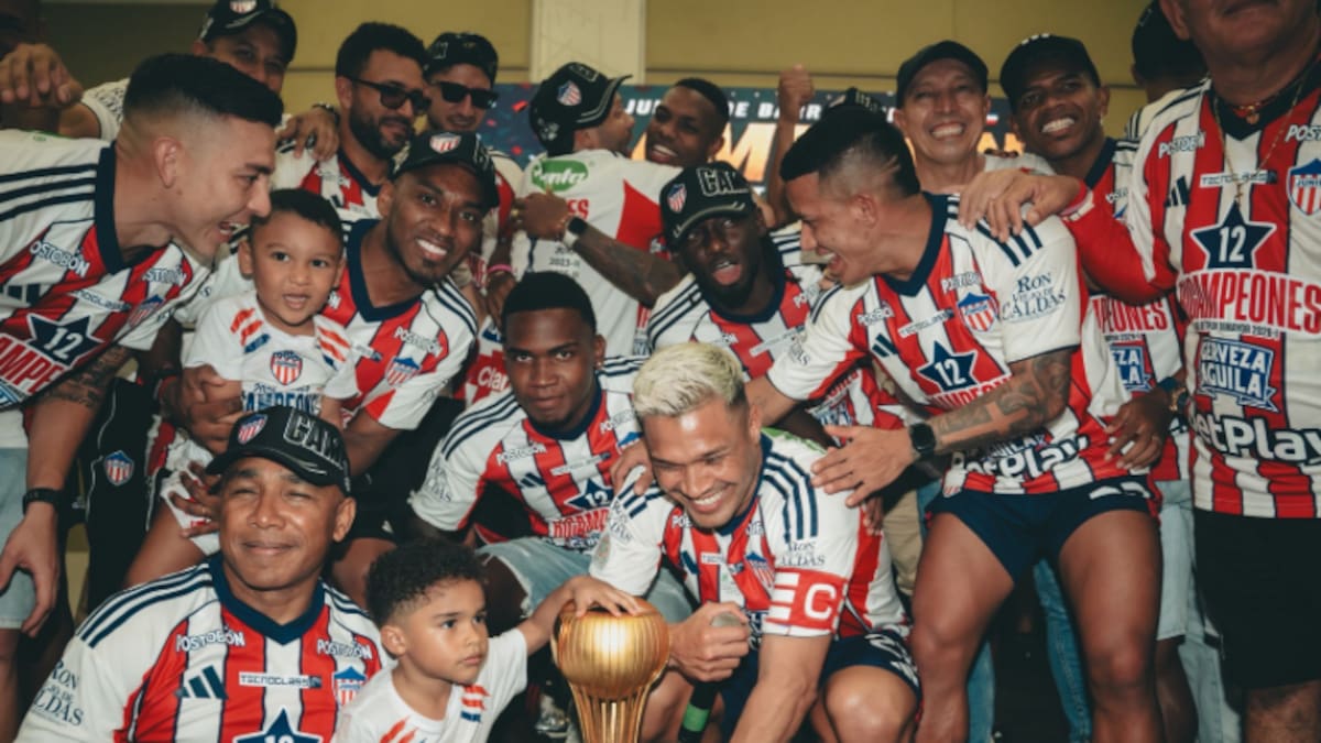 Junior de Barranquilla suma su título 16 en sus 101 años de historia