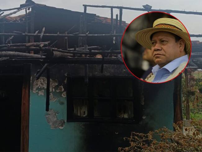 Desconocidos incendiaron la casa del Director de Restitución de Tierras en Cauca