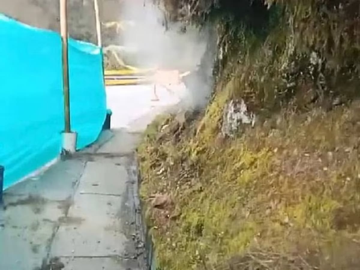 Cerro Bravo: SGC descartó que salida de vapores y gases sea de origen volcánico