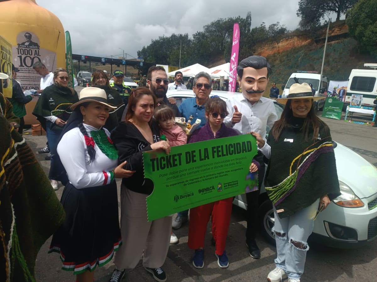 Los turistas que llegaron a Boyacá para Semana Santa fueron recibidos con los brazos abiertos