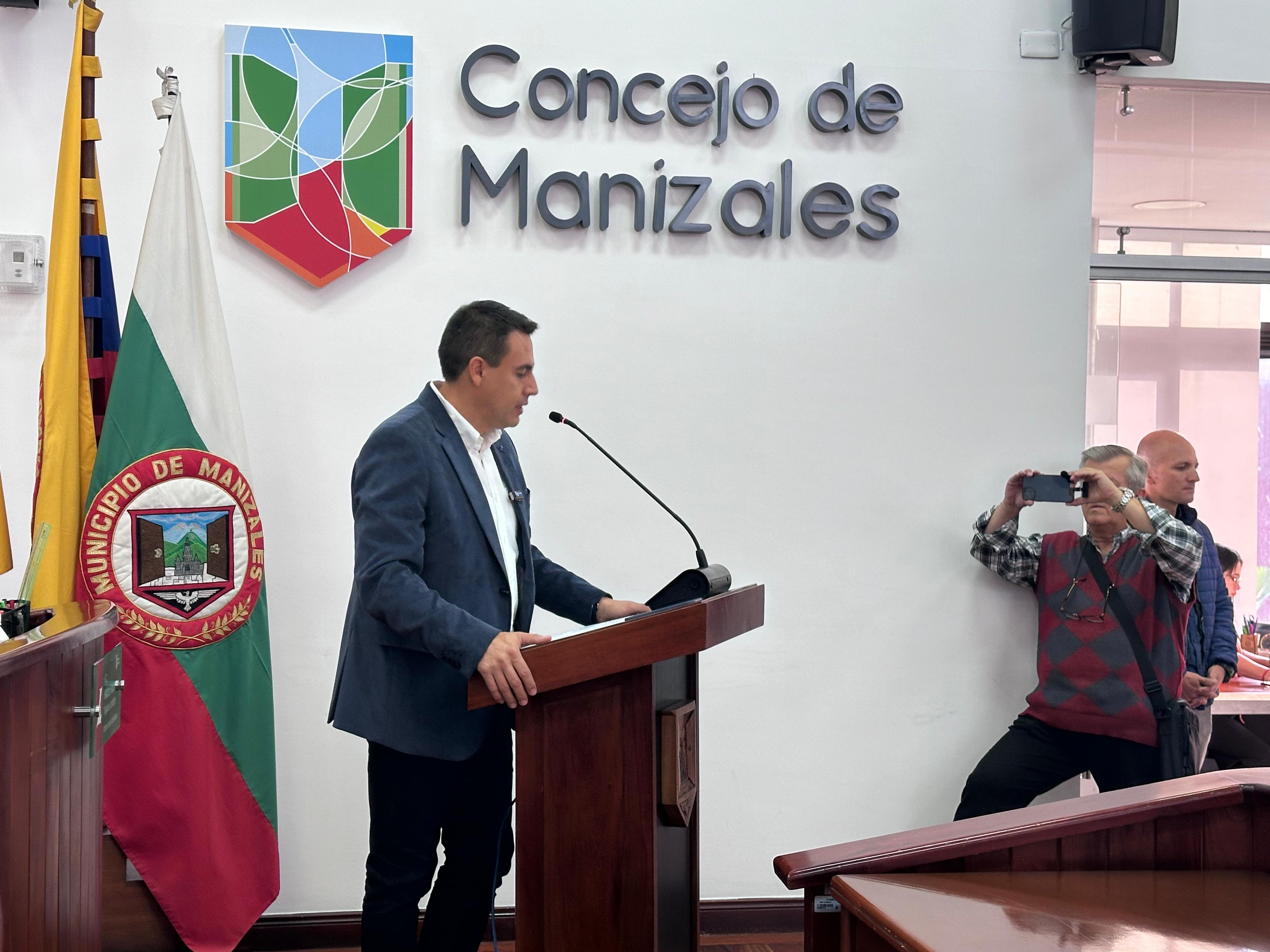 Crédito: Concejo de Manizales.